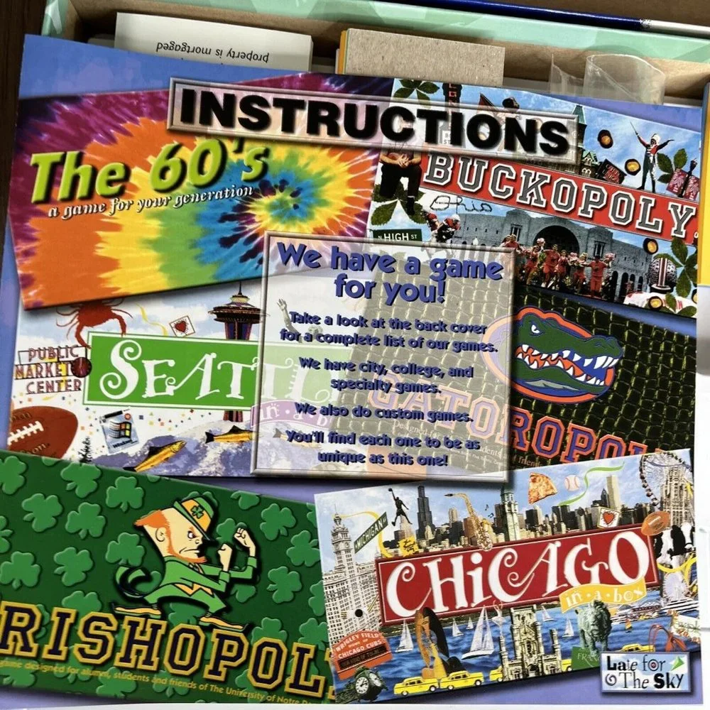 America! In-A-Box Board Game by Late for the Sky Monopoly Style Game  - Picture 4 of 10